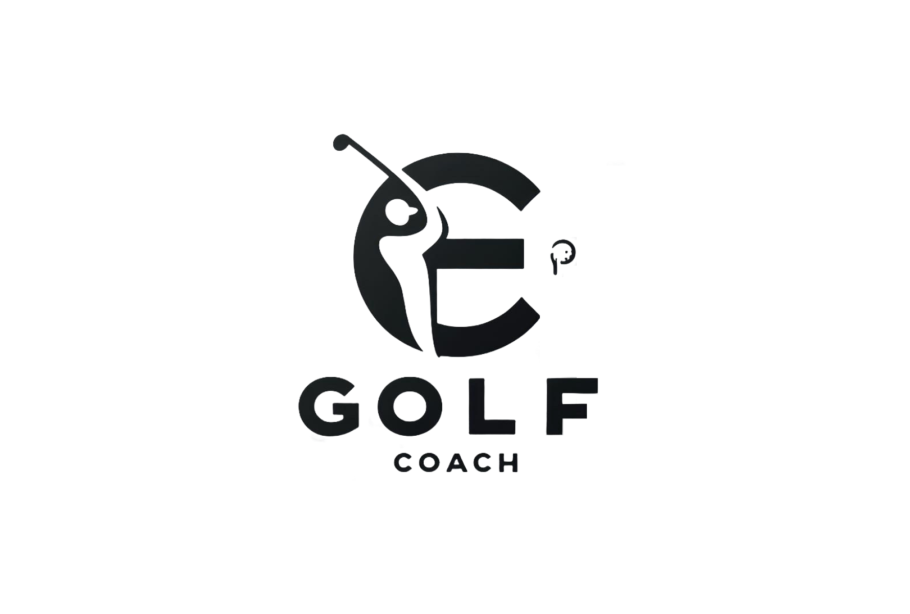 golf coach logo