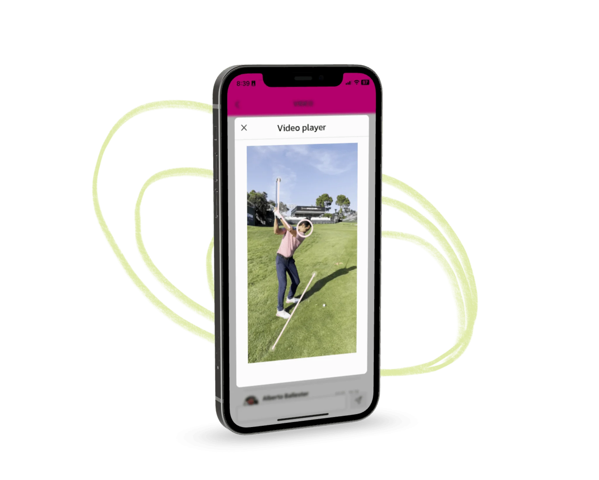 golf app video analysis